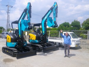 建設機械(ユンボ)販売