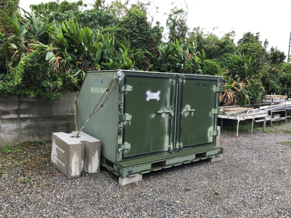 恩納村 1.5坪アルミコンテナの画像