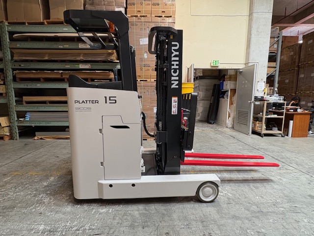 【新車販売】NICHIYU PLATTER 1.5tリーチタイプフォークリフトの画像