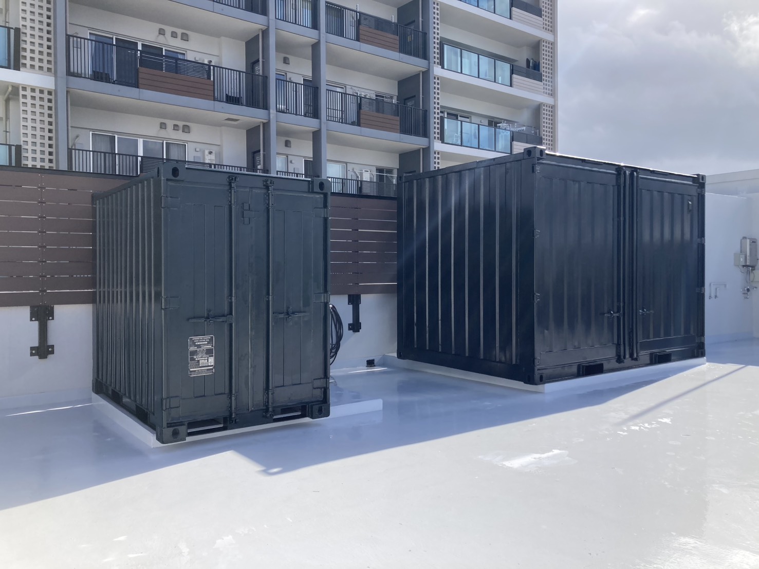 北谷町 12feet,8feetコンテナ【中古】の画像