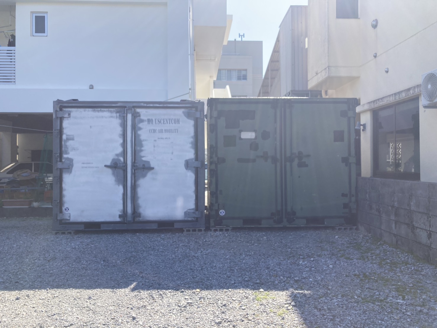 恩納村 アルミコンテナ【中古】の画像