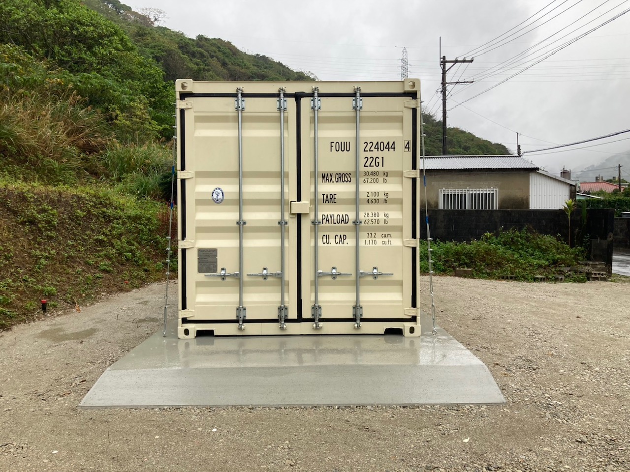 名護市 20feetコンテナ【新品】の画像
